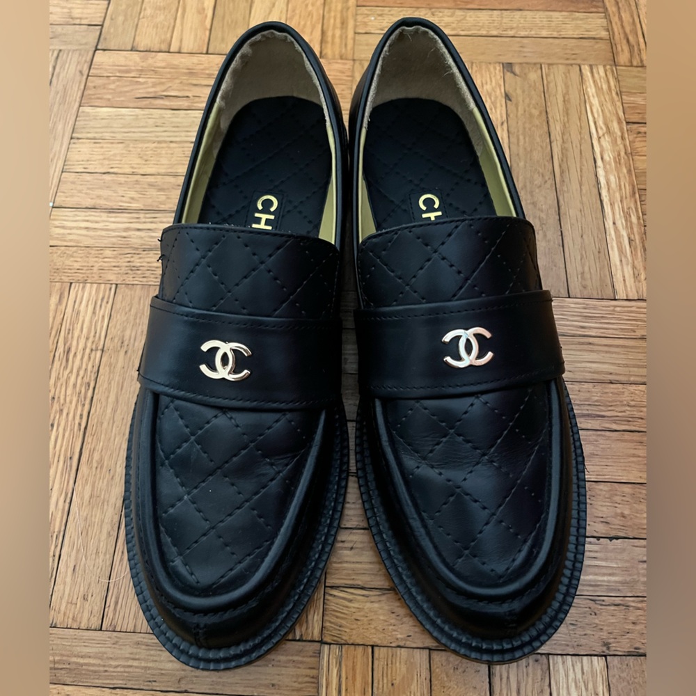 New Black Loafers